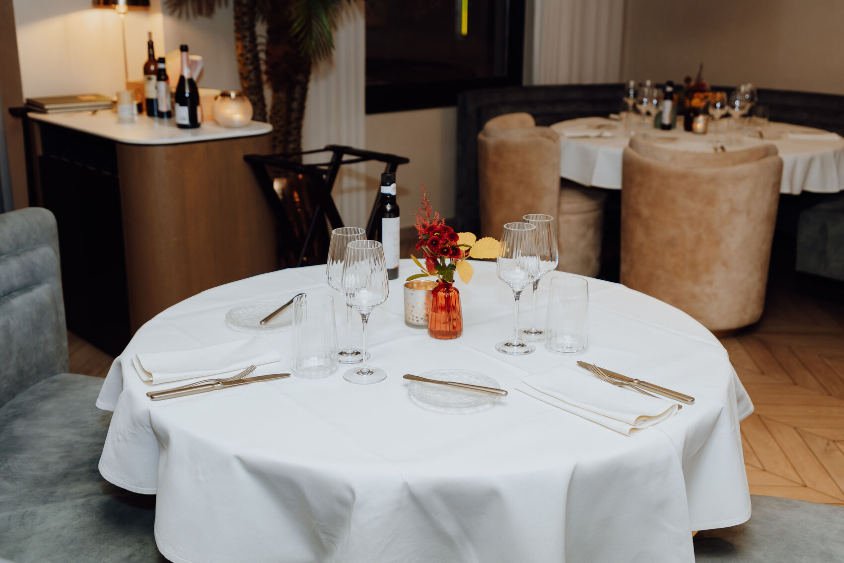 Samen aan tafel bij OX'E